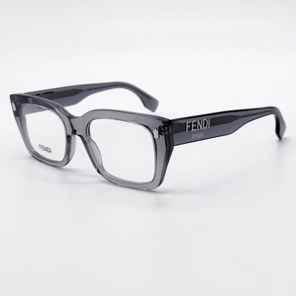 NEW FENDI FE50094I 020 GREY UNISEX EYEGLASSES FENDI
